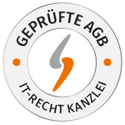 geprüfte AGB durch IT-Recht Kanzlei