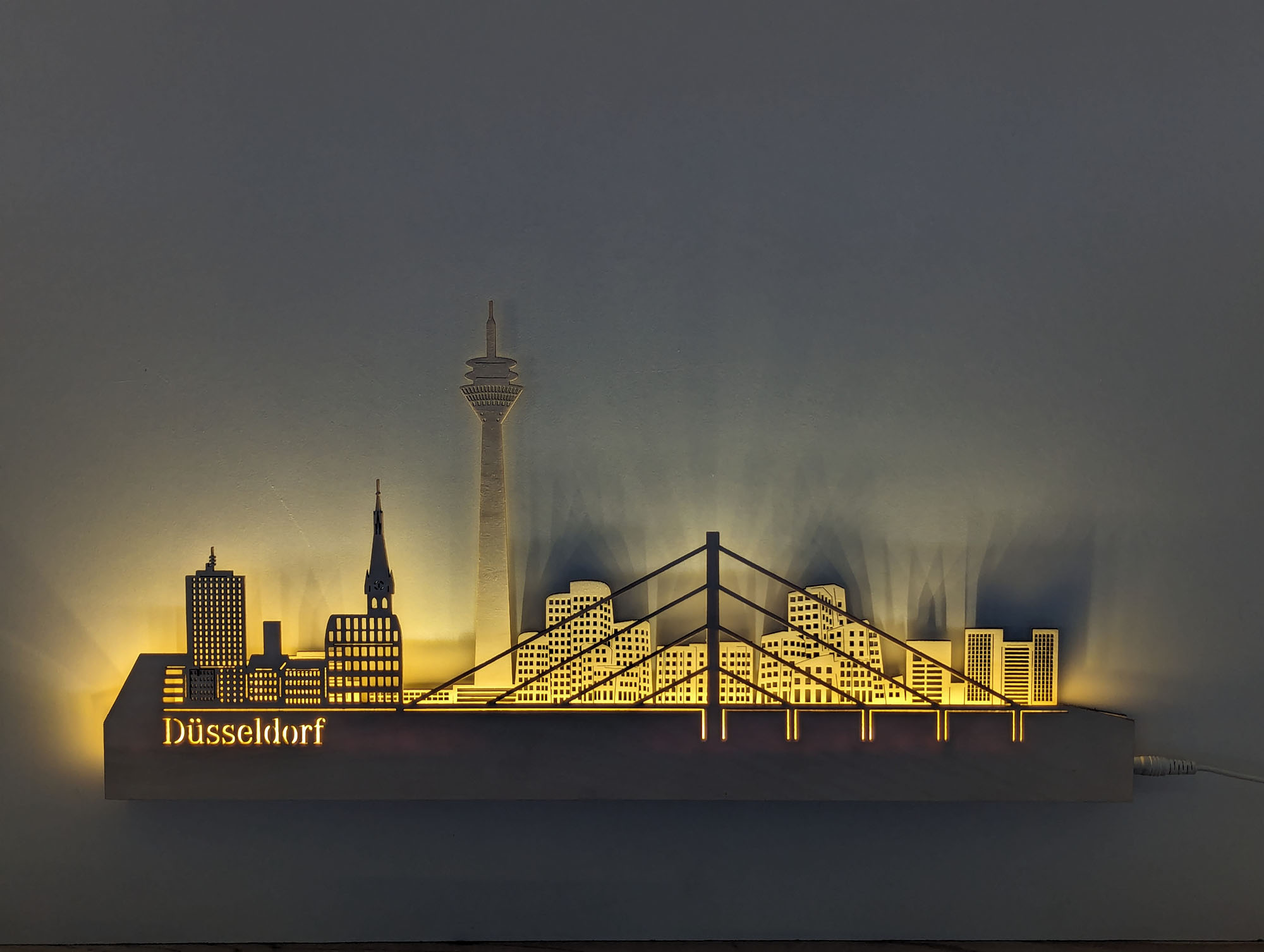 Wandskyline Düsseldorf|default:Düsseldorf|default:.NAME