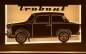 Preview: Lichtbogen "TRABANT 601" - Eckig