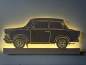 Preview: Wandskyline Trabant beleuchtet