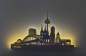 Preview: Wandskyline Köln Black Edition beleuchtet
