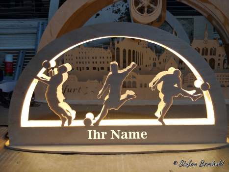 Lichtbogen "Fussball-Mini" - für unsere kleinen Kunden..