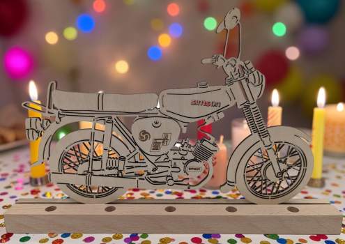 Simson S51 Geldhalter-Geschenkidee