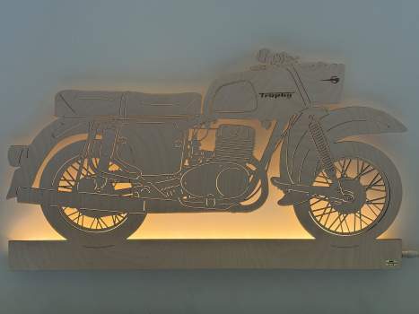 Wandskyline MZ ES 250 beleuchtet