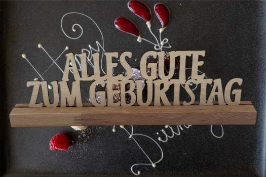 Birthday Geldhalter-Geschenkidee, opt. Wunschgravur