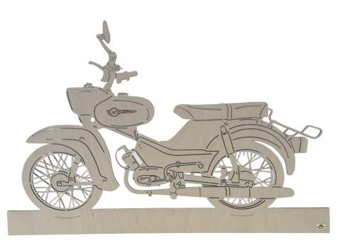 Wandskyline Simson Star beleuchtet