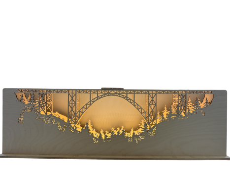 Müngstener Brücke als Skyline