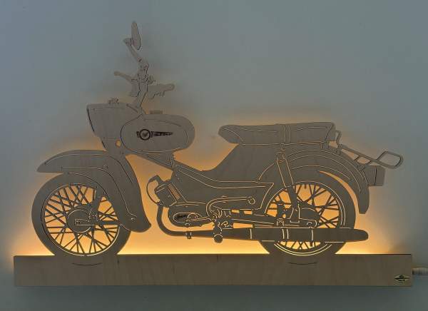 Wandskyline Simson Star beleuchtet