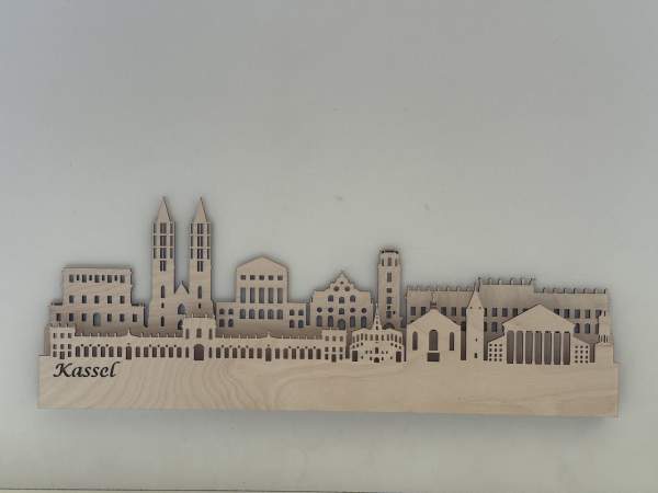 Wandskyline Kassel beleuchtet