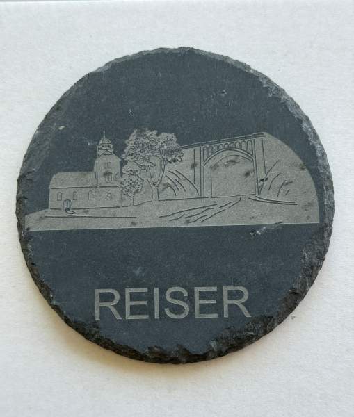 Schiefer Untersetzer Reiser