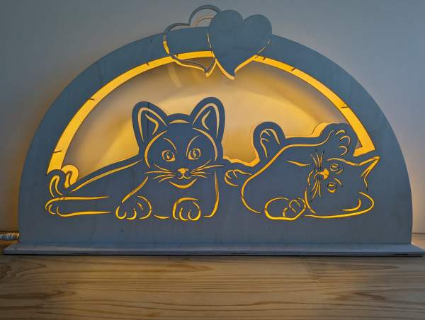 Lichtbogen "Katze-V1"