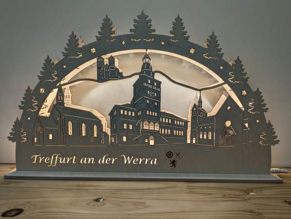 lichtbogen-treffurt an der Werra