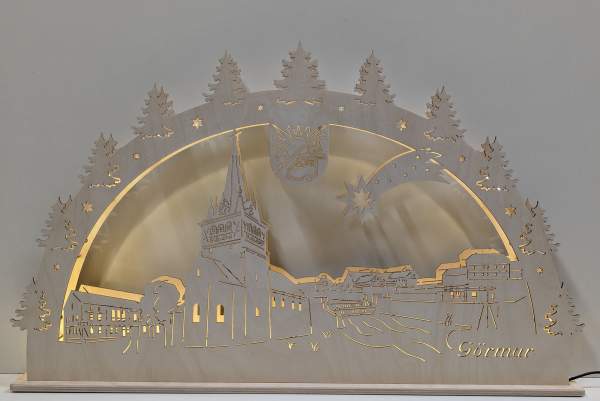 Lichtbogen "Görmar - weihnachtlich, mit Stern"