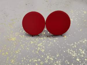 Neta Ohrstecker KENT blood red