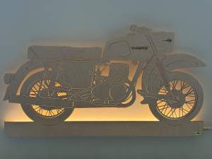 Wandskyline MZ ES 250 beleuchtet