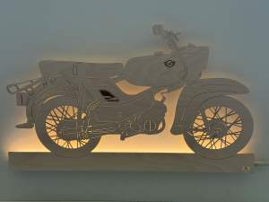Wandskyline Simson Habicht