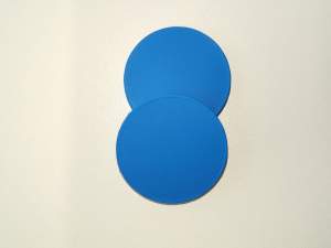 Neta Ohrstecker Neonblau