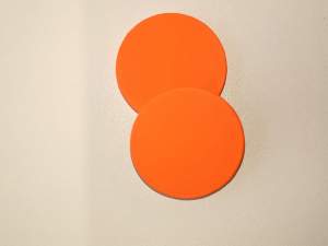 Neta Ohrstecker Neonorange