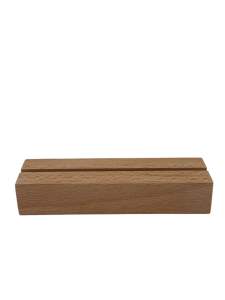 Kartenhalter/Bilderhalter aus Buchenholz